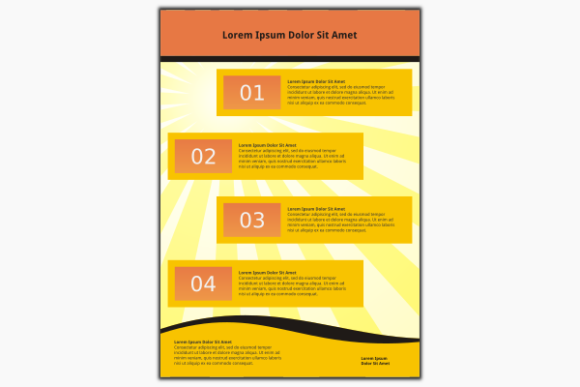 Abstract Simple Infographic Template for Stronger Brand Graphics