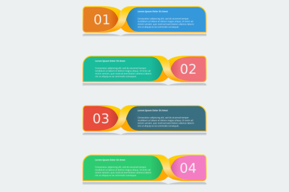 Bullet Points Style Infographic Template for Small Business Branding