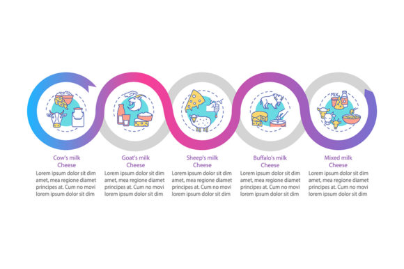 Cheese Production Vector Infographic β A Solid Graphic Design Asset for Digital Sellers