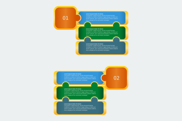 Columned Lists Puzzle Infographic: A Designer’s Practical Take