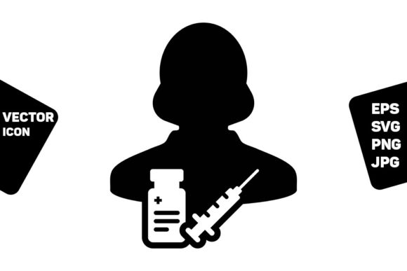 Immunization Icon Vector Vaccine Syringe: A Powerful Design Asset for Modern Branding