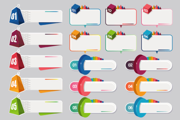 Infographic with 6 Option Colour: A Powerful Graphic Design Asset for Branding