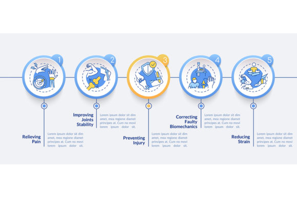 Injury Recovery Vector Infographic: A Powerful Graphic Design Asset for Healthcare Campaigns
