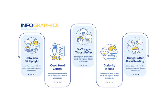 Introducing Baby Food Requirements Infographic: A Modern Graphic Asset for Content Creators
