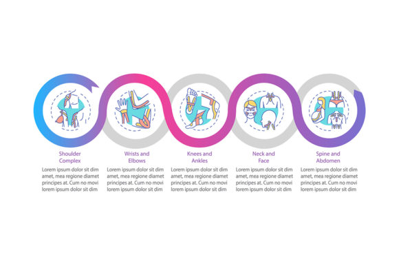Kinesiotape Vector Infographic Template: A Designer’s Perspective on Creative Graphics
