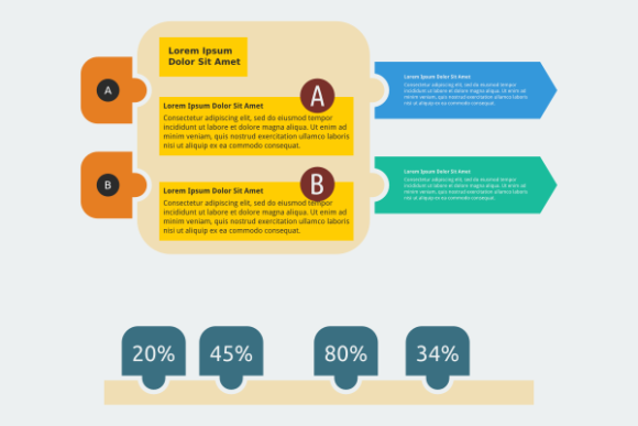 Level and Bullet Puzzle Infographic for Digital Sellers