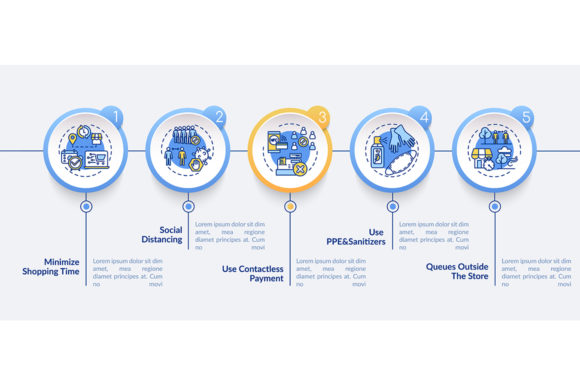 Public Safety Infographic Template for Modern Web Design
