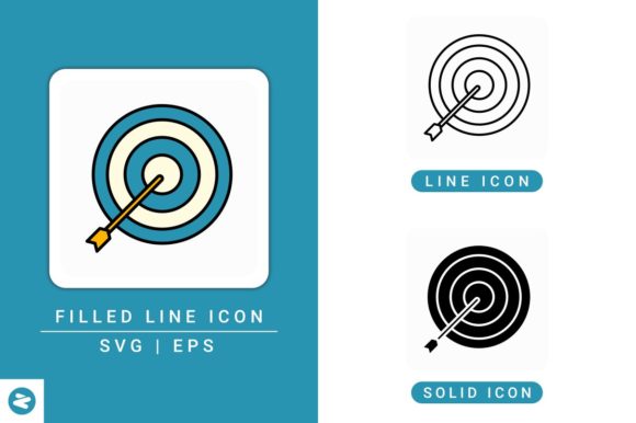 Target Icons Set Review: A Solid Graphic Design Asset for Digital Sellers