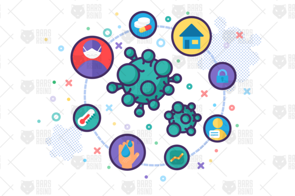 Virus Protection Infographic Vector: A Strong Design Asset for Modern Branding