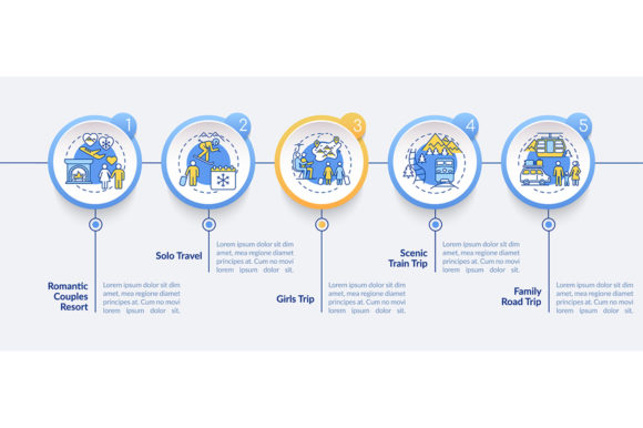 Winter Holiday Ideas Vector Infographic Review for Real Projects